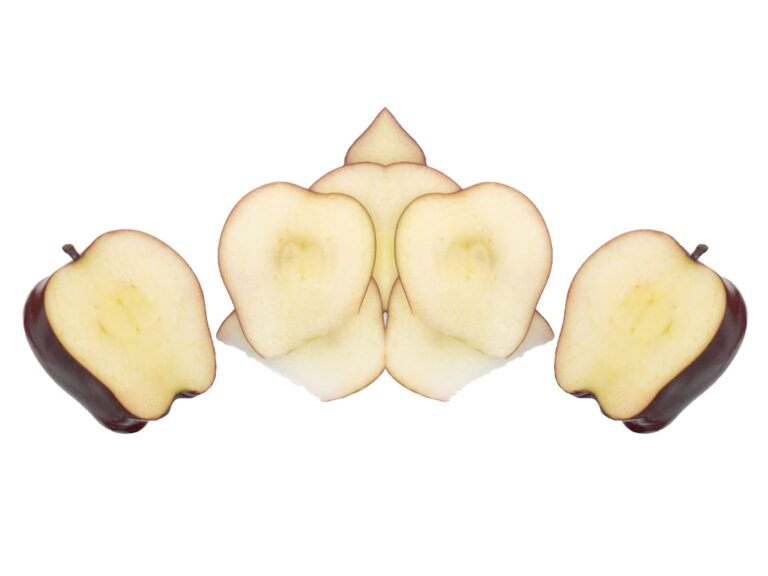 Photo apple shape